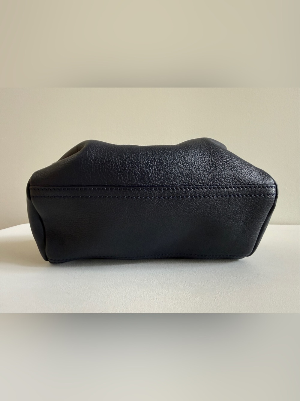 GIVENCHY Sugar Goatskin Mini Pandora Crossbody Bag Handbag, Navy Blue - Picture 7 of 12